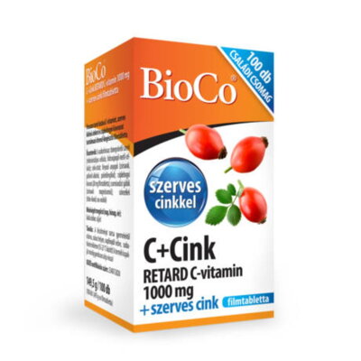 BioCo Vitamín C + organický Zinok 100 tbl.