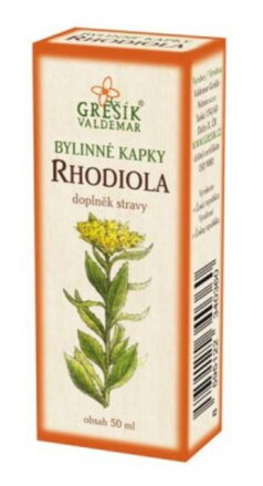 Grešík bylinné kvapky Rhodiola 50 ml