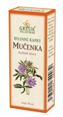 Grešík bylinné kvapky Mučenka 50 ml