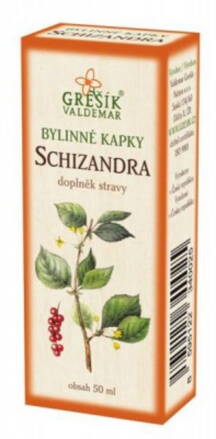 Grešík bylinné kvapky Schizandra 50 ml
