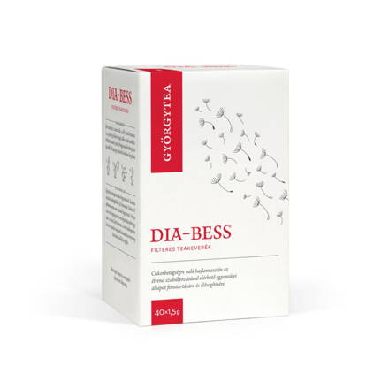 Dia-bess čajová zmes v nálevových vrecúškach 40 x 1,5 g