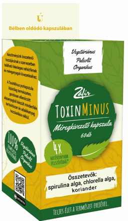 Zafír Toxinminus Detoxikačné kapsule 60 ks